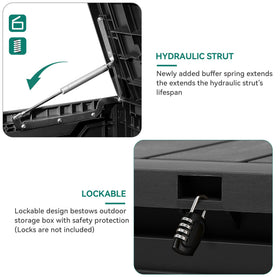YITAHOME dual handles offer easy transport and maneuverability.