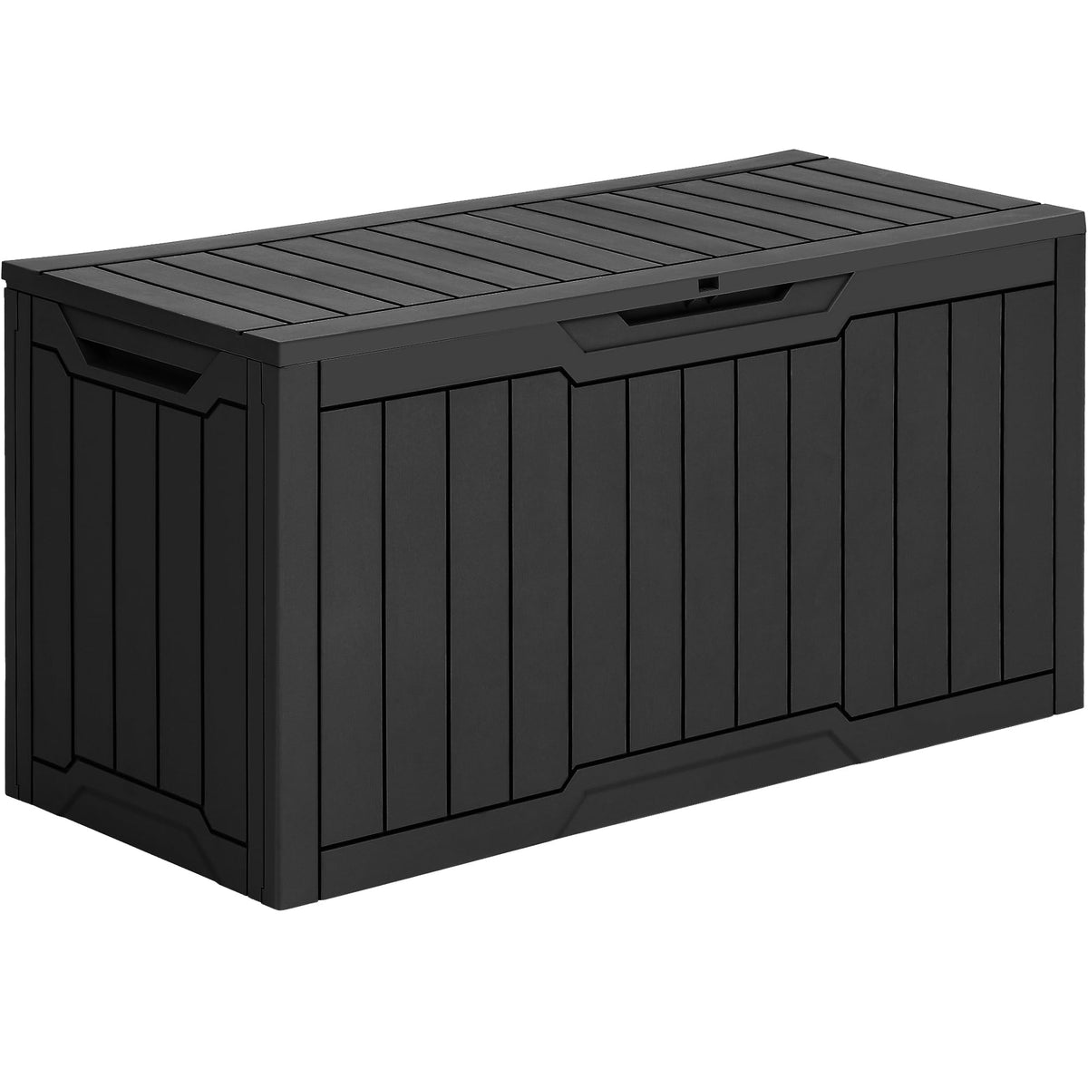 YITAHOME wood-grain finish adds stylish outdoor appeal.