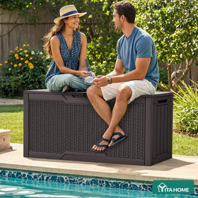 YITAHOME dual-side handles simplify moving the box safely.