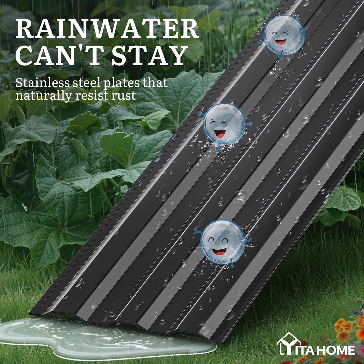 YITAHOME edge curl design improves safety during use