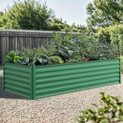 YITAHOME galvanized raised garden bed full structure for outdoor gardening