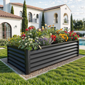 YITAHOME galvanized steel panels close-up highlighting durable construction.
