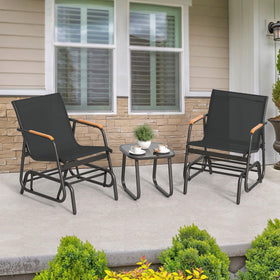YITAHOME glider chair close-up showing smooth motion.