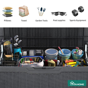 YITAHOME hydraulic struts enabling smooth lid operation.