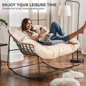 YITAHOME indoor/outdoor lounge setup in a cozy living space