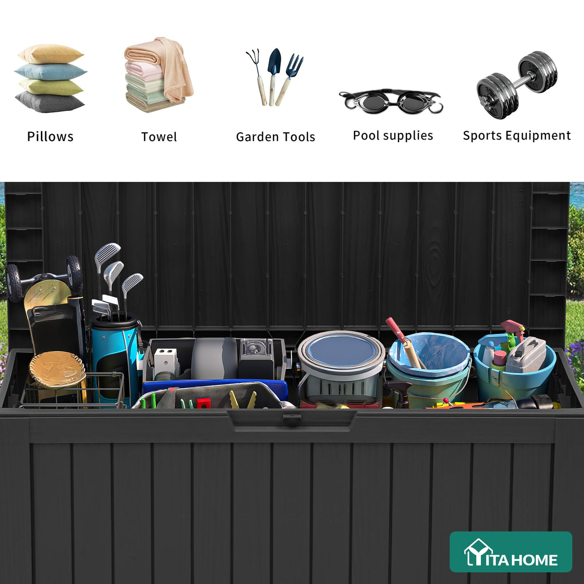 YITAHOME interior dimensions show generous space for pillows and gear.