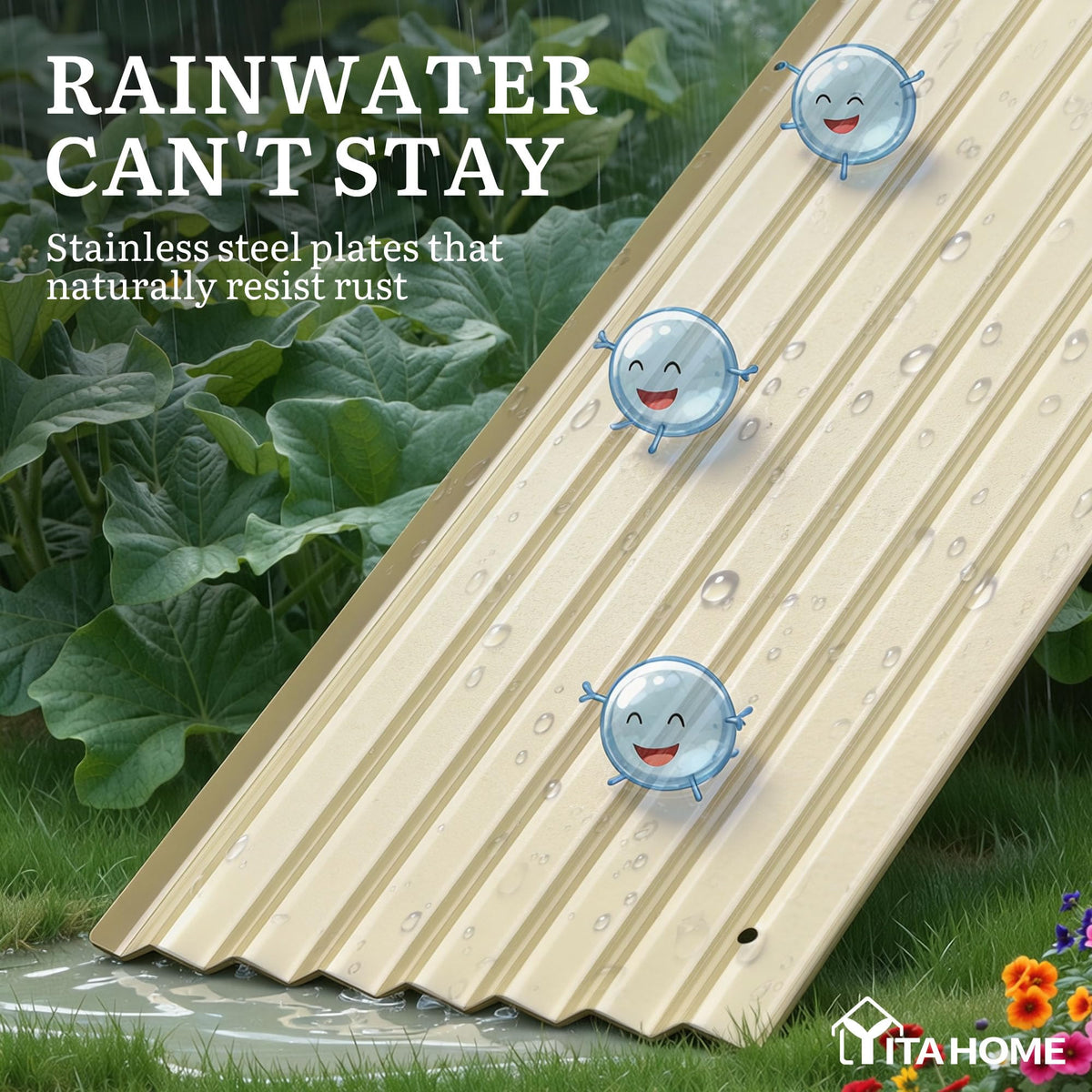 YITAHOME open-base drainage supports healthy root growth.