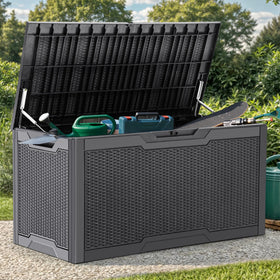 YITAHOME rattan-grain finish elevating outdoor space aesthetics.