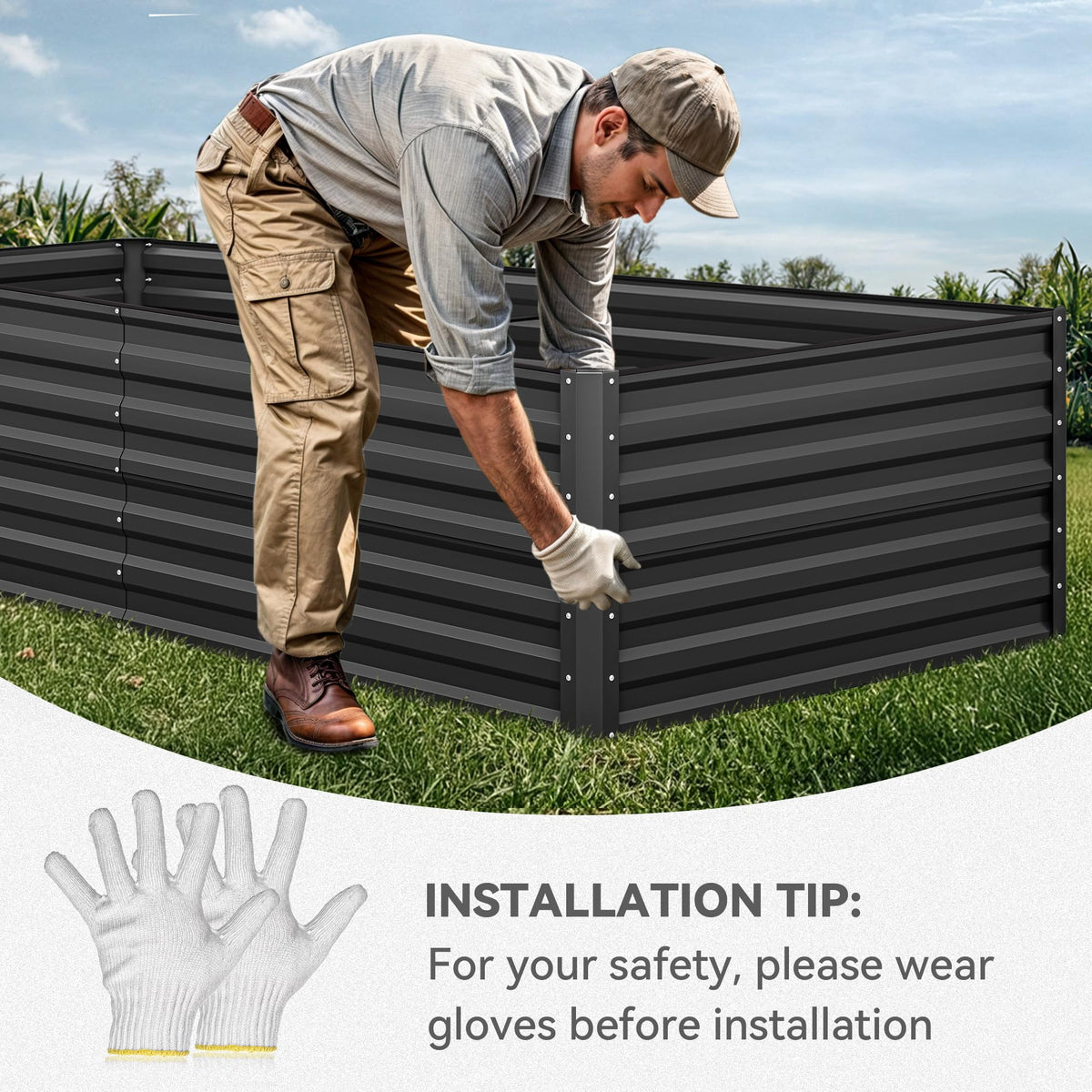 YITAHOME reinforced crossbars enhance durability