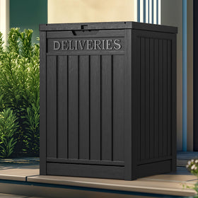 YITAHOME resin package box with 51-gallon exterior capacity for porch deliveries