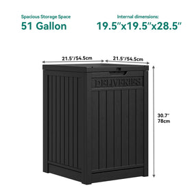 Spacious interior area of the YITAHOME package box