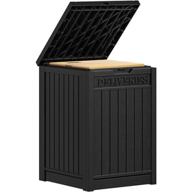 YITAHOME resin box with locking lid to protect privacy