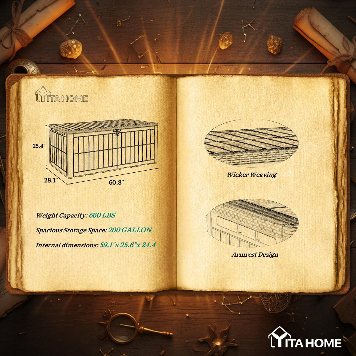 YITAHOME simple assembly design speeds setup in minutes.