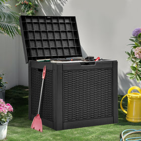 YITAHOME spacious storage for cushions, tools, and pool accessories.