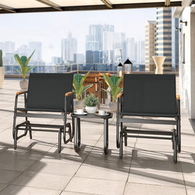 YITAHOME Textilene chair fabric close-up for outdoor use.