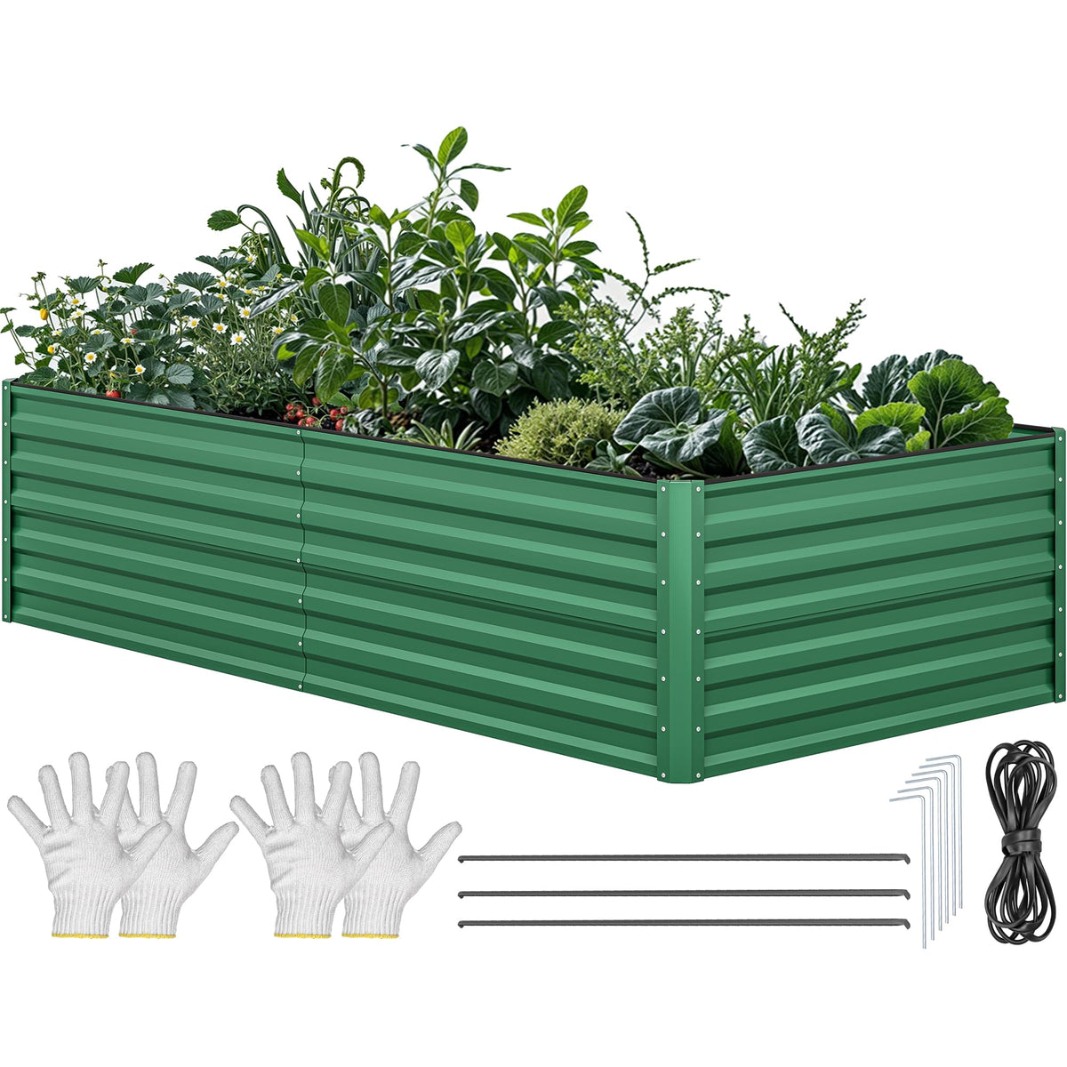 YITAHOME versatile bed for vegetables, herbs, and flowers