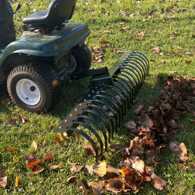 YITAMOTOR 21 steel tines replaceable for dethatching and soil loosening