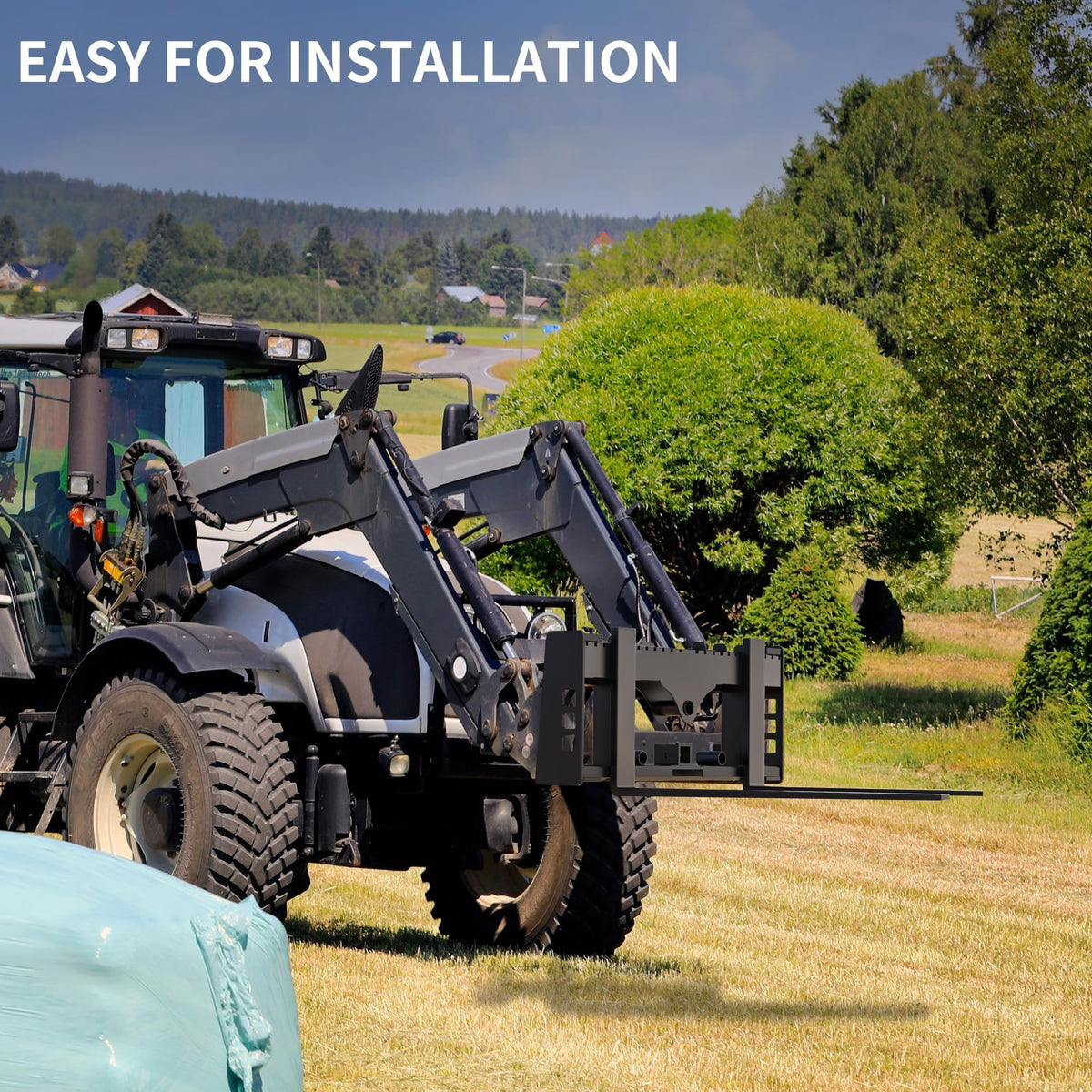 YITAMOTOR 2-inch receiver hitch enables trailer towing readiness