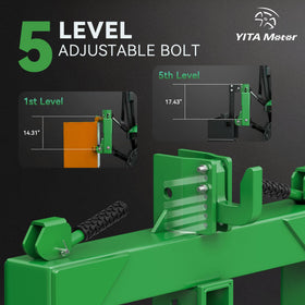 YITAMOTOR top hook with five-level adjustment in use