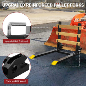 YITAMOTOR Adjustable stabilizer bar maintains fork alignment during lifting