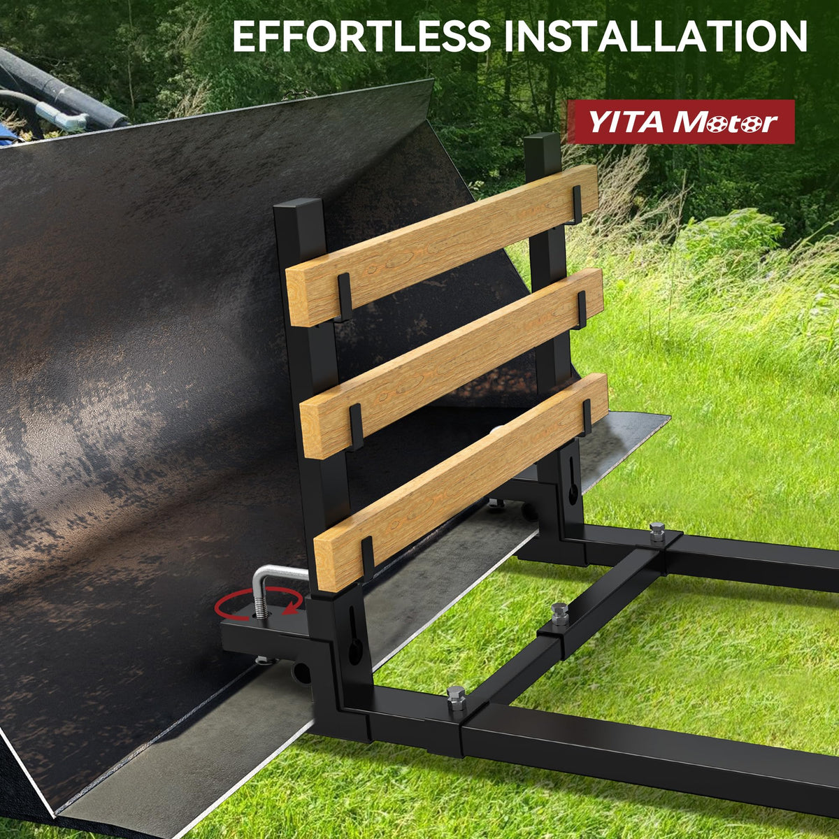 YITAMOTOR Anti-roll system prevents fork splay during handling
