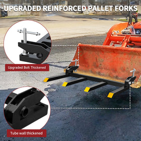 YITAMOTOR clamp-on assembly shown for easy bucket edge installation