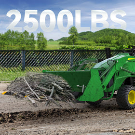 YITAMOTOR debris forks in action handling lumber efficiently