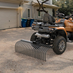 YITAMOTOR level soil and prep for seeding with even spread
