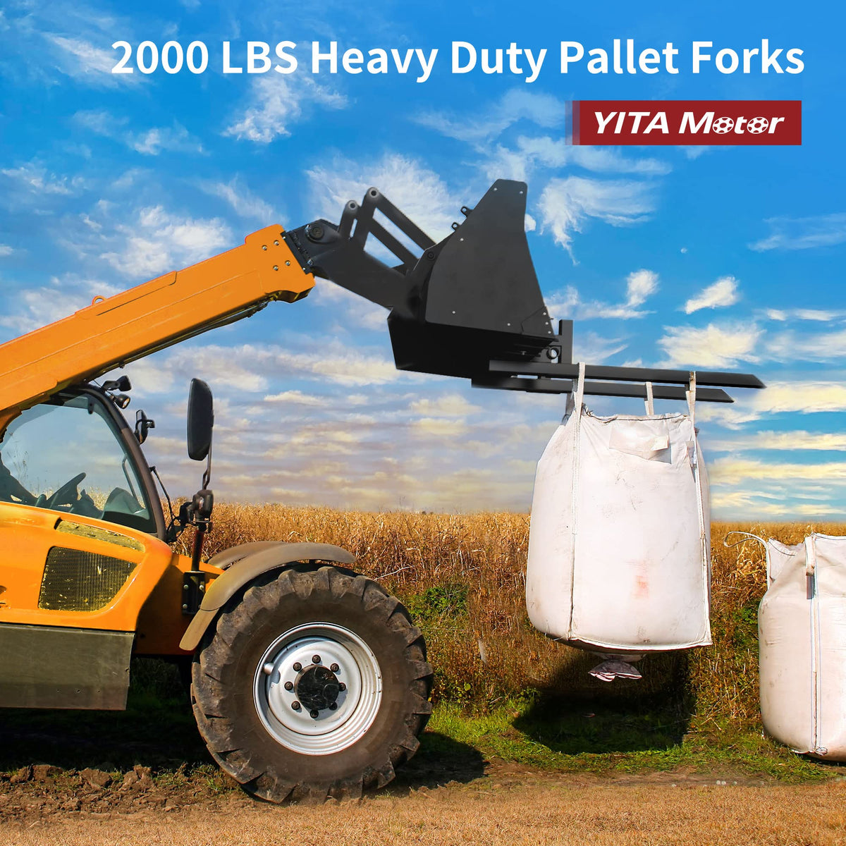 YITAMOTOR on-site material handling for debris, lumber, and more.