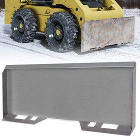 YITAMOTOR quick attach plate 38-inch front view, durable universal mounting for skid steers.