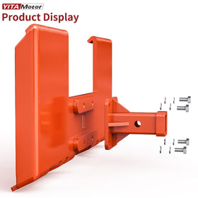 YITAMOTOR removable 2in trailer hitch receiver enhances mounting versatility.