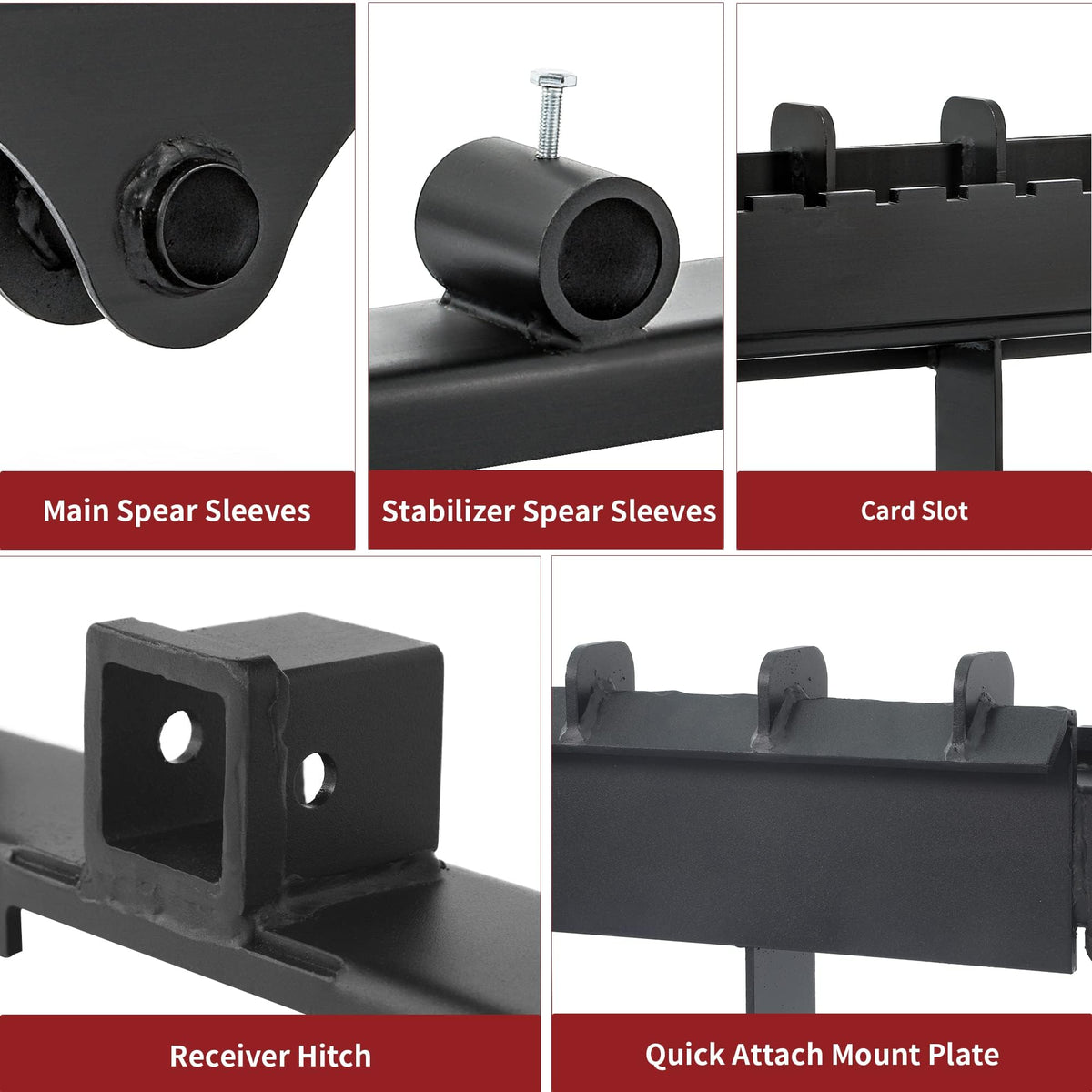 YITAMOTOR spear sleeves for hay bales enhance handling safety
