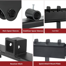 YITAMOTOR spear sleeves for hay bales enhance handling safety