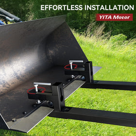 YITAMOTOR stabilizer bar adjustable 13-23in stabilizes fork spread during heavy lifts.