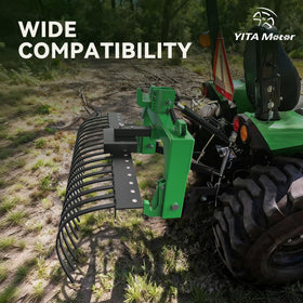 YITAMOTOR 3-point quick attachment mounted to a tractor