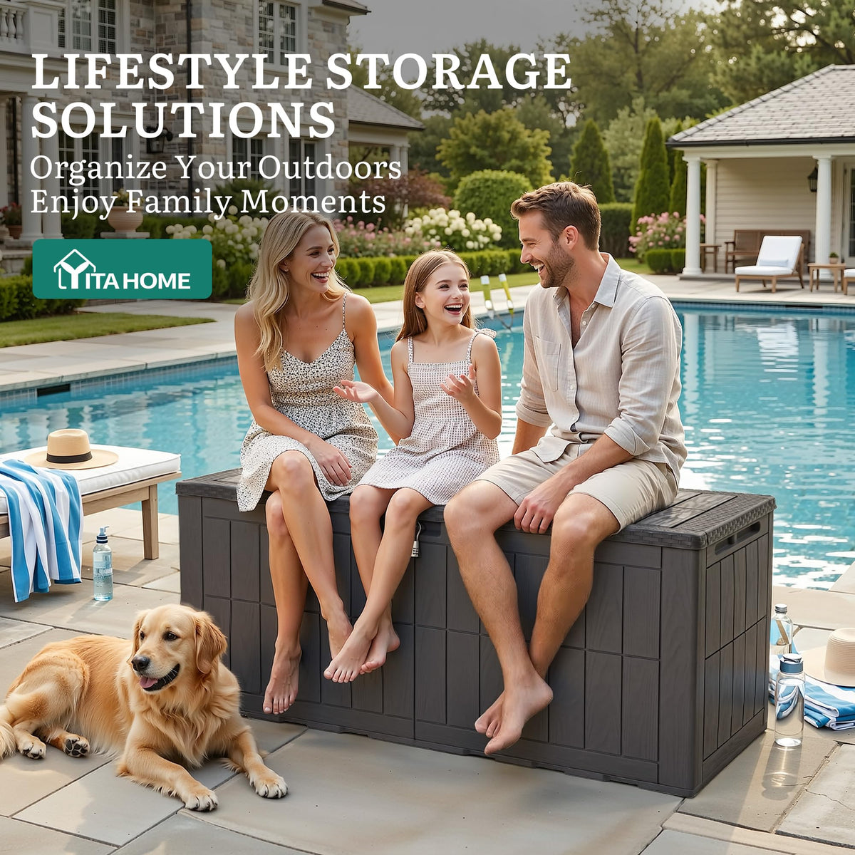YITAHOME patented stability design supports heavy outdoor use.