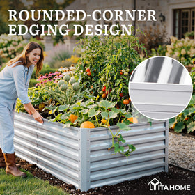 YITAHOME included gloves protect hands during assembly and gardening tasks.