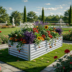 YITAHOME powder-coated steel panels form a durable, weather-ready frame.