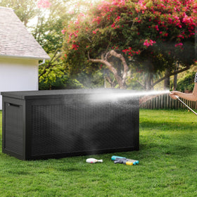 YITAHOME versatile storage for indoor or outdoor use near garden or pool.