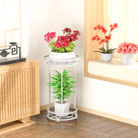 YIUKEA lightweight and movable plant stand simplifies cleaning and rearranging.