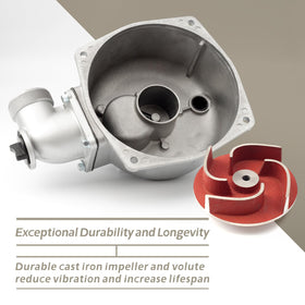 YIYANTO check valve helps hold prime and reduce priming.