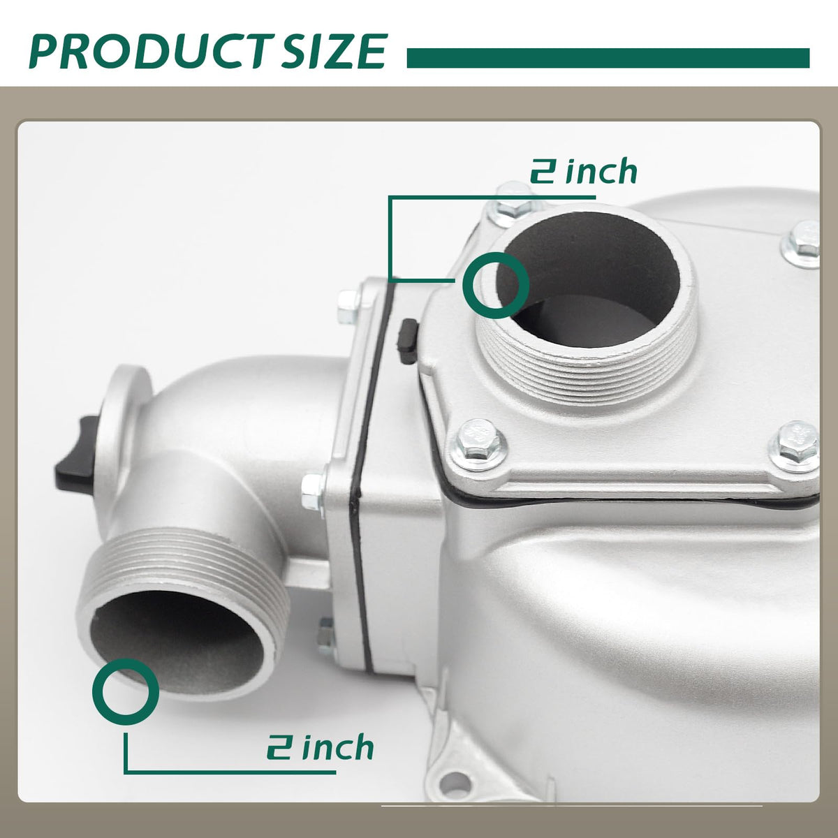 YIYANTO compatible with Predator and Pacific Hydrostar 2 inch pumps.