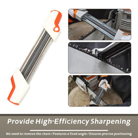 YIYANTO non-slip ergonomic grip provides secure sharpening in outdoor conditions
