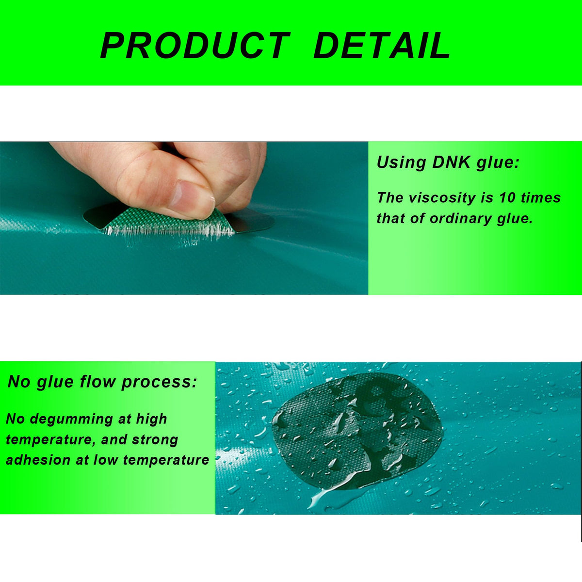 YIYIREA adhesive seal for EPDM and HDPE ensures strong bonding.