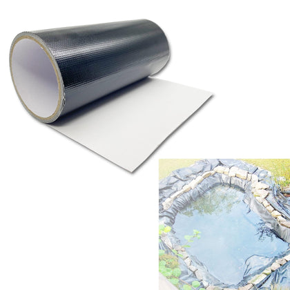 YIYIREA pond liner repair tape roll provides durable outdoor sealing for EPDM and HDPE.