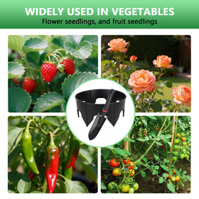 YIYIREA circular rings around vegetables help protect soil and root zone