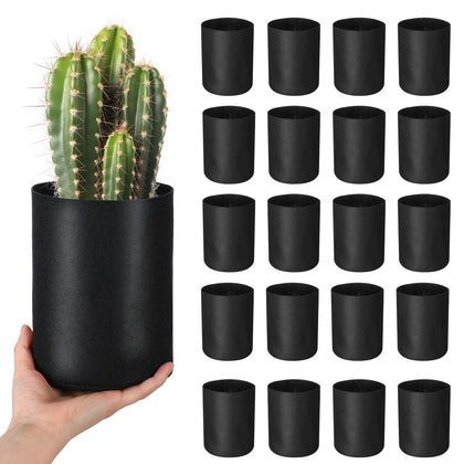 Yiyiring aeration fabric grow bag half gallon pack for seed starting
