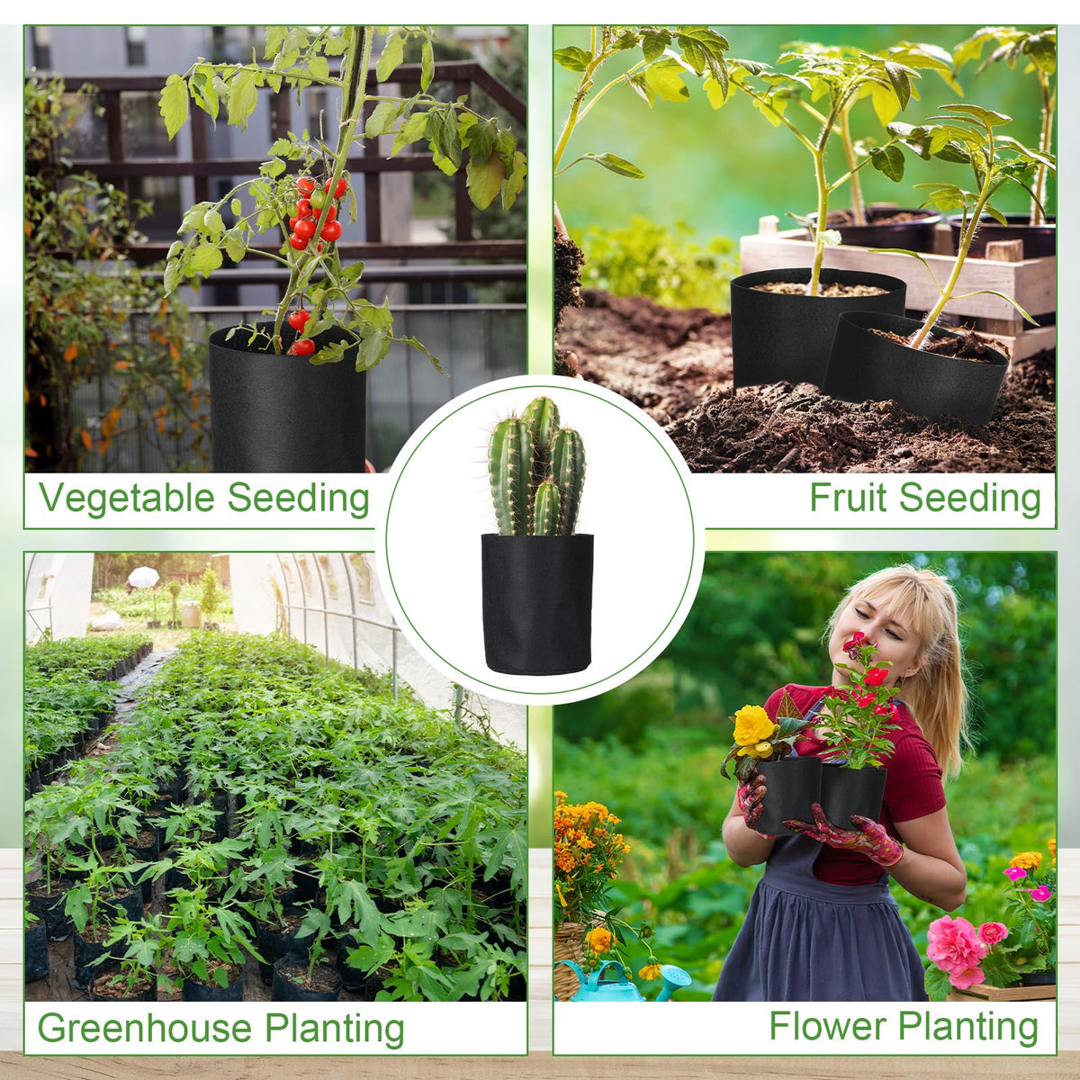 Yiyiring transplant ready bags enable roots to grow into soil