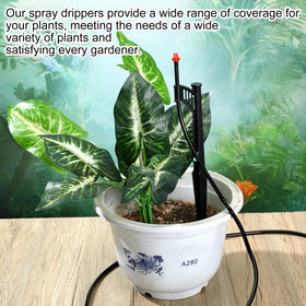 Yiyiring variable-flow stake allows 0–21.8 GPH adjustments for diverse needs