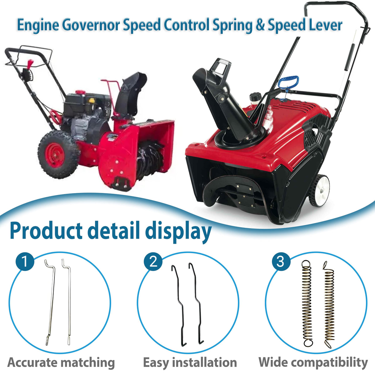 YiYuanG governor speed control lever 31426 provides precise throttle adjustment.